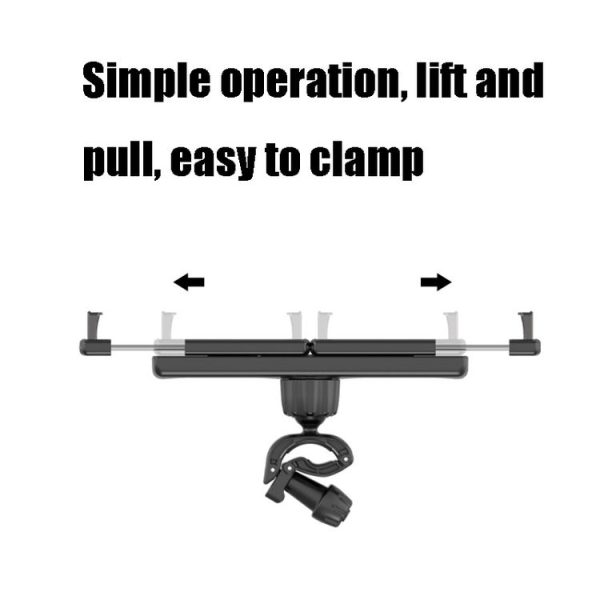 Live Broadcast Mobile Phone Tablet Expansion Clip for 4.7-15.6 inches Phones / Tablets, Style: Double-position - Image 6