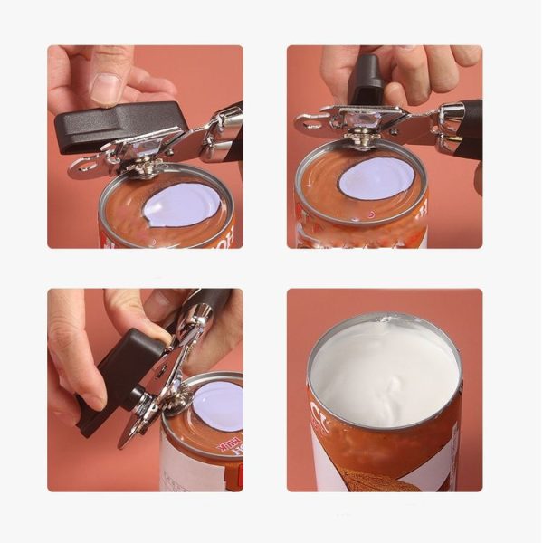 Manual Stainless Steel Multi-Function Powerful Can Knife Can Opener Kitchen Can Opener Tool - Image 6