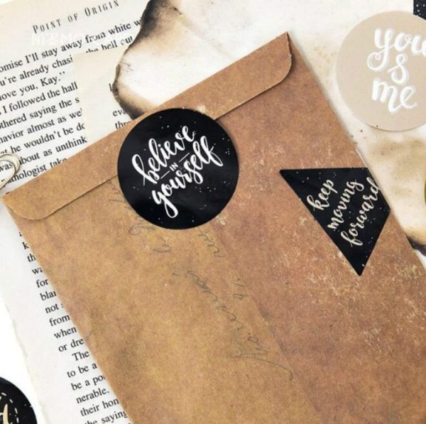 2 PCS Cute Blessings Pattern Memo Pad journal Sticky Notes Stationery Stickers School Supplies - Image 3