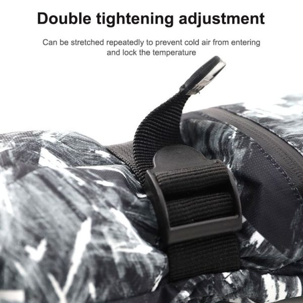 Winter Thermal Ski Gloves Outdoor Waterproof Velvet Gloves Thickening Touch Screen Motorcycle Gloves, Size: XL (Red) - Image 5