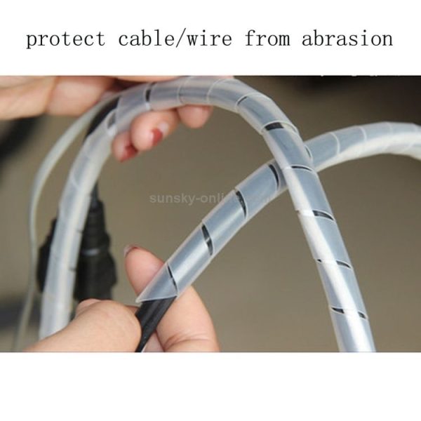 Wire Protection Tape Insulated Winding Tube, Model: 20mm / 3m Length (Black) - Image 4