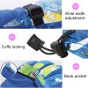 Unisex Skiing Riding Winter Outdoor Sports Touch Screen Thickened Splashproof Windproof Warm Gloves, Size: XS (Blue) - Image 8