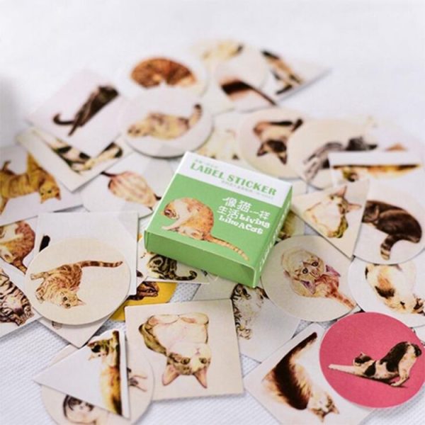 3 Sets Cartoon Series Sticker Album Scrap Stamp Sticker Stationery School Supplies (Flower dream set) - Image 4