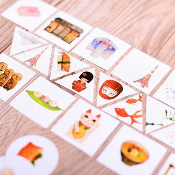 3 Sets Cartoon Series Sticker Album Scrap Stamp Sticker Stationery School Supplies (Flower dream set) - Image 5