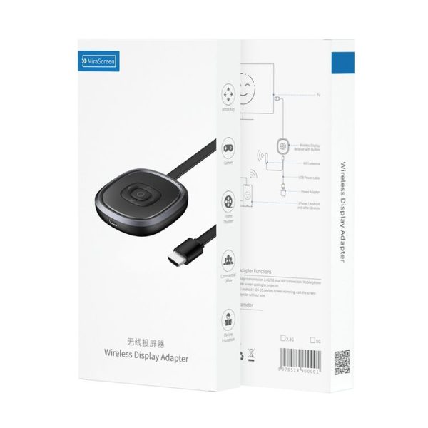 G22 Wireless Display Dongle Adapter MiraScreen Dongle Streaming Media Player HDTV Stick for Chromecast Anycast - Image 8