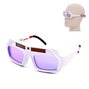 Automatic Dimming Anti-Ultraviolet Anti-Strong Photoelectric Welding Glasses (White)