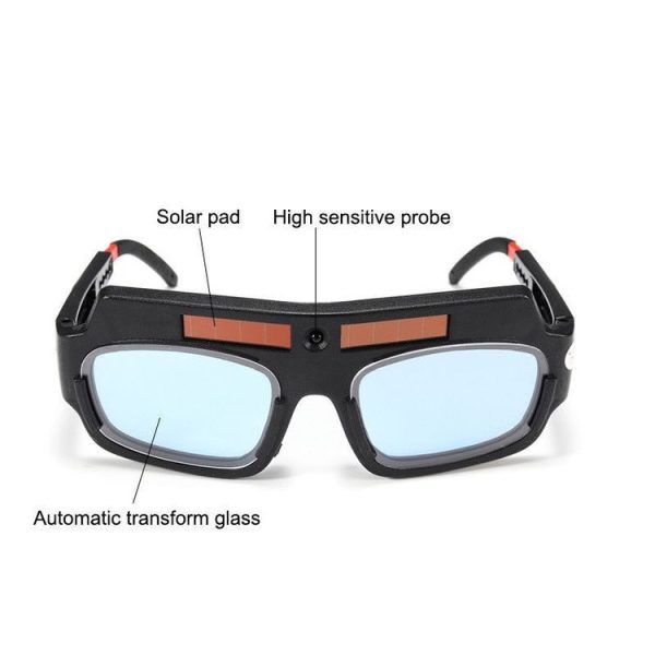 Automatic Dimming Anti-Ultraviolet Anti-Strong Photoelectric Welding Glasses (White) - Image 9