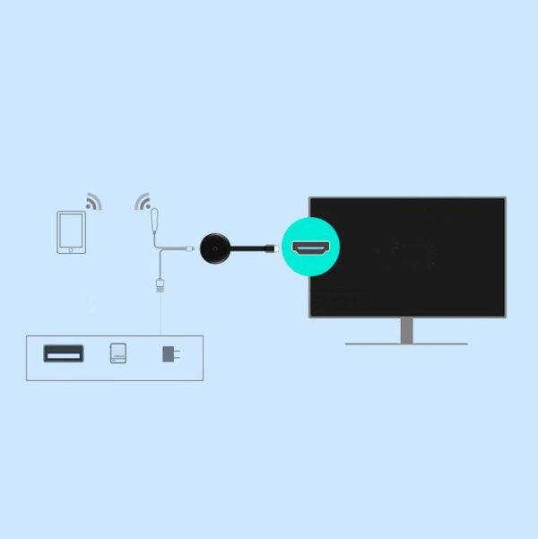 Mirascreen G12 2.4GHz WiFi Wireless Display Dongle Receiver Streaming Media Player HDTV Stick for Anycast - Image 10