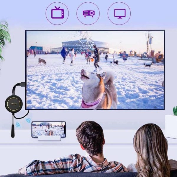 G14 5GHz Wired + Wireless MiraScreen 1080P HD Ezcast Wireless WiFi Display Dongle Receiver - Image 9