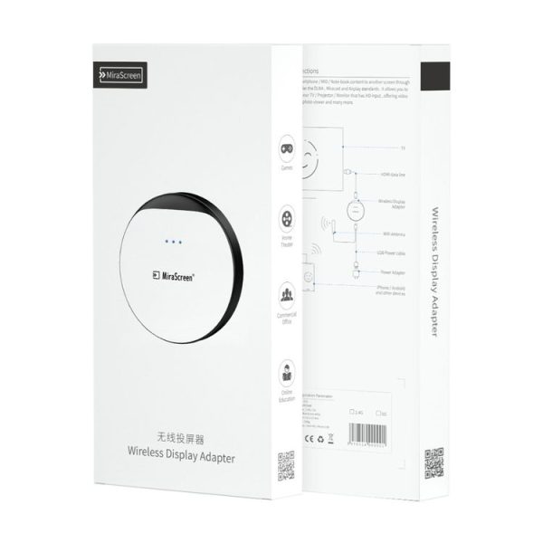 G23 5GHz Wireless WiFi Display Dongle Receiver 1080P HDTV Stick MiraScreen Miracast Media Player - Image 6