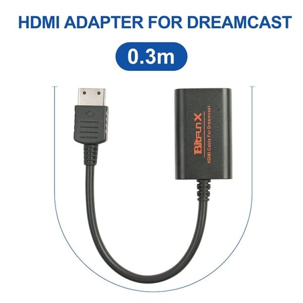 Bitfunx HD-001 Game Console HDMI Video Converter Conversion Cable for Dreamcast - Image 4