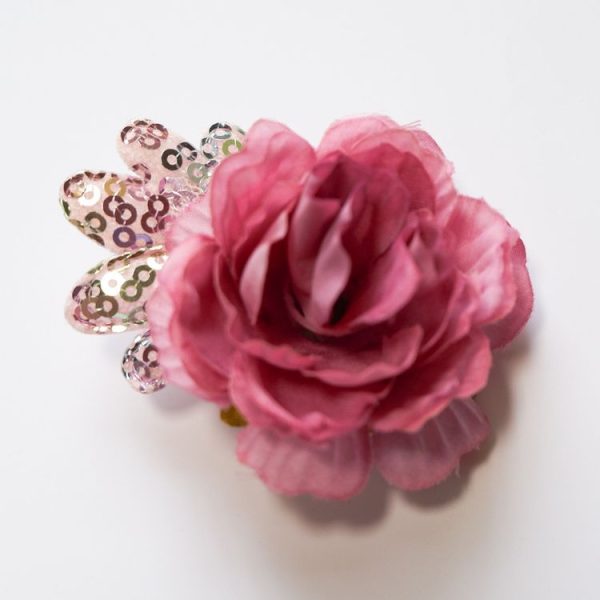 Christmas Hair Accessories Antlers Headband And Little Angel Hairpin Hair Band Combination Set (Pink) - Image 5