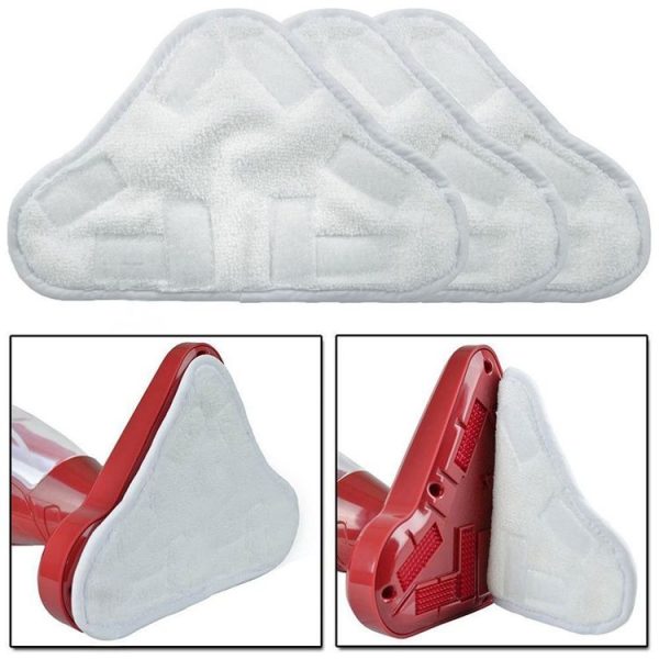 5 PCS Steam Mop Triangle Cloth Cover Replacement Pad for Thane H2O X5 - Image 5