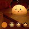 Cute Mouse Silicon Night Light with Electronic Alarm Clock Function Bedside Sleeping Desk Lamp Learning Clock - Image 3