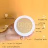 Cute Mouse Silicon Night Light with Electronic Alarm Clock Function Bedside Sleeping Desk Lamp Learning Clock - Image 6