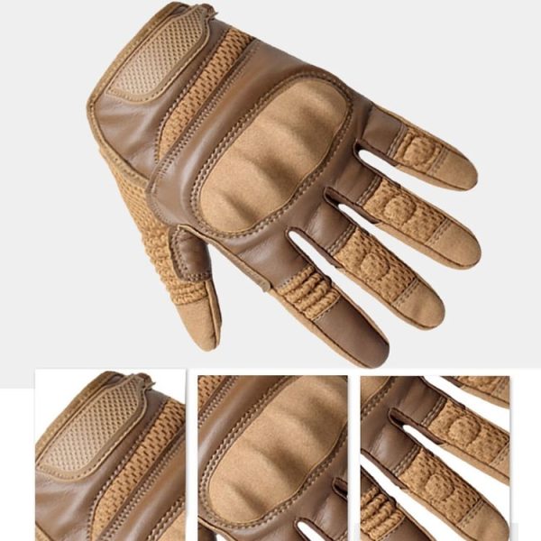 B28 Outdoor Rding Motorcycle Protective Anti-Slip Wear-Resistant Mountaineering Sports Gloves, Size: XL (Black) - Image 5