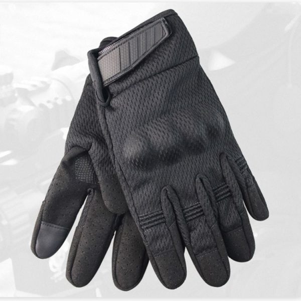 A30 Outdoor Cycling Motorcycle Non-Slip Breathable Mountaineering Climbing Sports Gloves, Size: S (Black) - Image 2