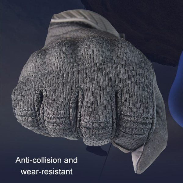 A30 Outdoor Cycling Motorcycle Non-Slip Breathable Mountaineering Climbing Sports Gloves, Size: M (Brown) - Image 4