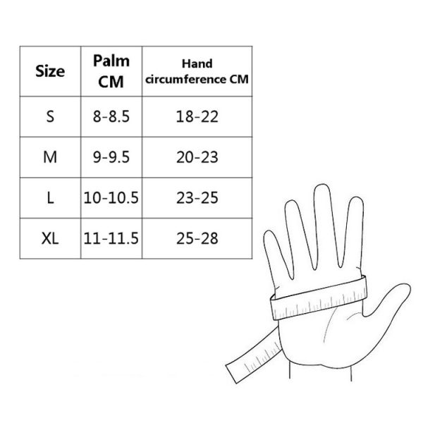 A30 Outdoor Cycling Motorcycle Non-Slip Breathable Mountaineering Climbing Sports Gloves, Size: M (Brown) - Image 8