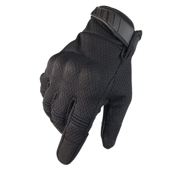 A30 Outdoor Cycling Motorcycle Non-Slip Breathable Mountaineering Climbing Sports Gloves, Size: L (Black)