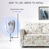 DC-9015 Household Energy-saving Multi-function Variable Frequency Ultrasonic Electronic Mouse and Mosquito Repellent, Style: EU Plug (White) - Image 4