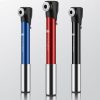 CYCLINGBOX Hand Push Portable Mini Aluminum Alloy Bicycle Pump Basketball Inflatable Tube (Blue) - Image 2