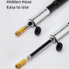CYCLINGBOX Bicycle Aluminum Alloy Pump Portable Basketball Mountain Bike Pump Riding Equipment (Black) - Image 6