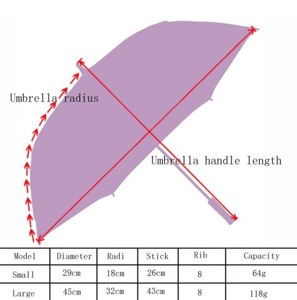 Wedding Bridal Lace Umbrella Shooting Props Wedding Supplies, Size: Length 43 / Diameter 45cm (Milky White) - Image 6