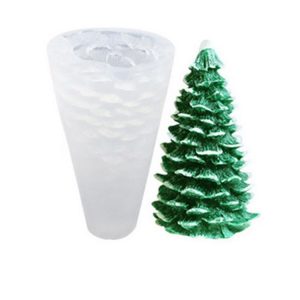 SX-SD-46 Christmas Cake Decoration Silicone Mold DIY Aroma Candle Baking Mold