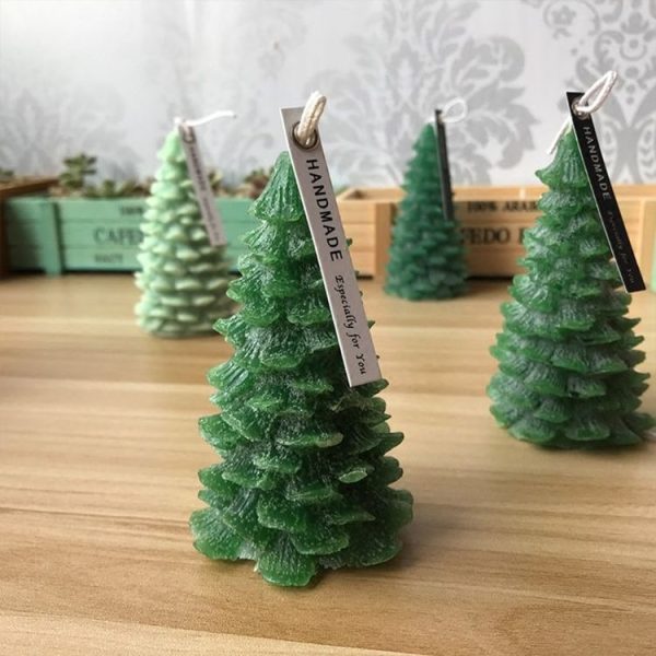 SX-SD-46 Christmas Cake Decoration Silicone Mold DIY Aroma Candle Baking Mold - Image 3