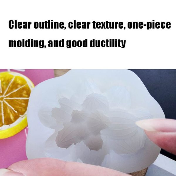 SX-ZW-196 Fleshy Three-Dimensional Candle Silicone Mold DIY Handmade Soap Aromatherapy Epoxy Mold - Image 3