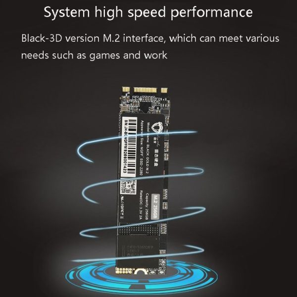 JingHai M.2 NGFF SSD Notebook Desktop Solid State Drive, Capacity: 1TB - Image 6