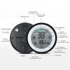 TS-S93 Multifunctional Digital Thermometer Hygrometer Temperature Humidity Meter, Value Trend Display C / Funit - Image 5