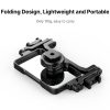 Ulanzi PT-14 Camera Vlogging Flip Mirror Adjustable Angle Double 360 Degree Rotatable Cold Shoe Folding Expansion Mount Mirror - Image 3