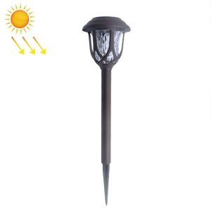 Solar Outdoor Garden Lawn Light Street Light Garden LED Decorative Landscape Light Villa Ground Plug Light (Colorful Light)