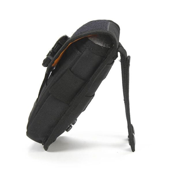 Multifunctional Large-Capacity Mobile Phone Bag Outdoor Sports Waist Bag (Black) - Image 4