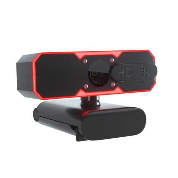 H606 720P 60fps Free Drive Game Live Camera with Ambient Light & Fill Light & Microphone - Image 2