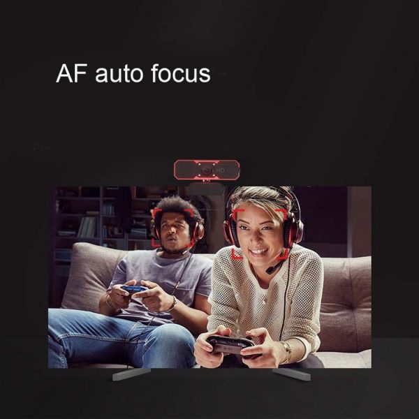 H606 720P 60fps Free Drive Game Live Camera with Ambient Light & Fill Light & Microphone - Image 3
