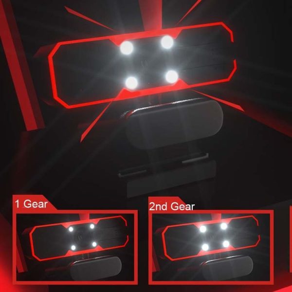 H606 720P 60fps Free Drive Game Live Camera with Ambient Light & Fill Light & Microphone - Image 6