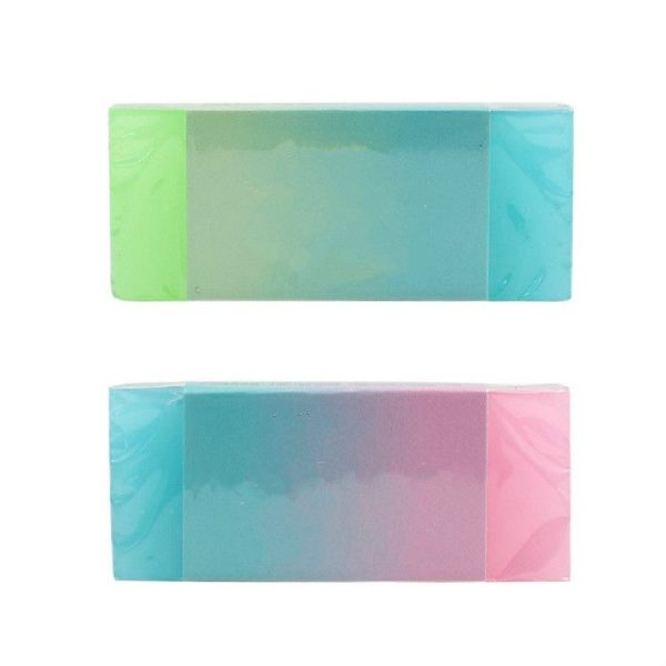 5 PCS Jelly Translucent Eraser Art Drawing Exam Sketch Student Stationery, Color Random Delivery (Gradient Color) - Image 2