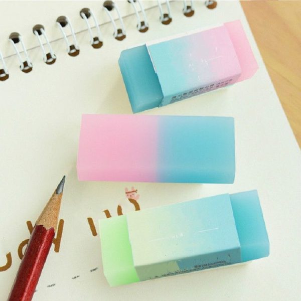 5 PCS Jelly Translucent Eraser Art Drawing Exam Sketch Student Stationery, Color Random Delivery (Gradient Color) - Image 5