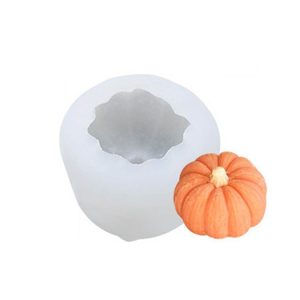 Halloween Three-Dimensional Pumpkin Cake DIY Scented Candle Silicone Mold, Specification: SW-45