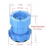 4 PCS / Set Furniture Home Appliance Washing Machine Rubber Foot Mat Moisture-Proof Shock Absorption Heightened Foot Mat Base Blue, Style: Adjustable Height About 8-9.5cm - Image 2