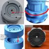 4 PCS / Set Furniture Home Appliance Washing Machine Rubber Foot Mat Moisture-Proof Shock Absorption Heightened Foot Mat Base Blue, Style: Adjustable Height About 8-9.5cm - Image 3
