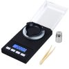 10g / 0.001g High-Precision Portable Jewelry Scale Mini Electronic Scale Precision Carat Electronic Scale