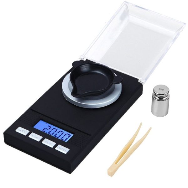 20g / 0.001g High-Precision Portable Jewelry Scale Mini Electronic Scale Precision Carat Electronic Scale