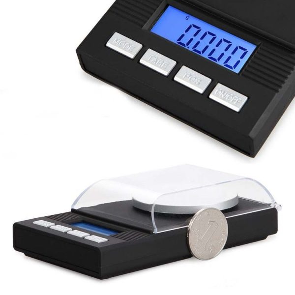 20g / 0.001g High-Precision Portable Jewelry Scale Mini Electronic Scale Precision Carat Electronic Scale - Image 3