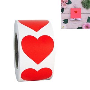 10 PCS Love Sticker Label Gift Decoration Sealing Sticker, Size: 2.5cm / 1 inch (F-01)