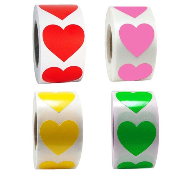 10 PCS Love Sticker Label Gift Decoration Sealing Sticker, Size: 2.5cm / 1 inch (F-01) - Image 4