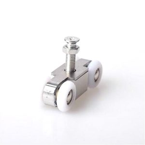 Stainless Steel Sliding Door Hanging Wheel Silent Smooth And Wear-Resistant Sliding Door Pulley Nylon Hanging Rail, Specification: 4 Wheels